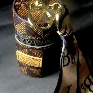 Lipstick Perfume Keys Mini Zipper Keychain Case